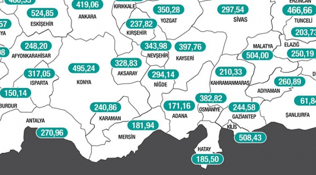 Karaman'ı Covid-19 esir aldı!