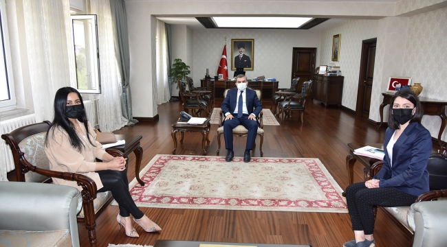 LÖSEV Vakfından Vali Işık’a ziyaret