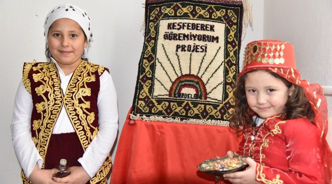 Minik öğrenciler hünerlerini sergiledi