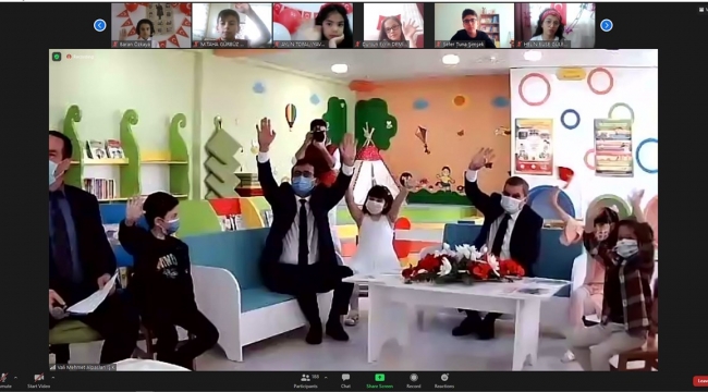 Vali Işık, çocukları yalnız bırakmadı