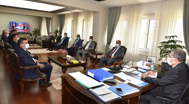 Başkan Çayır&#039;dan Vali Işık’a ziyaret