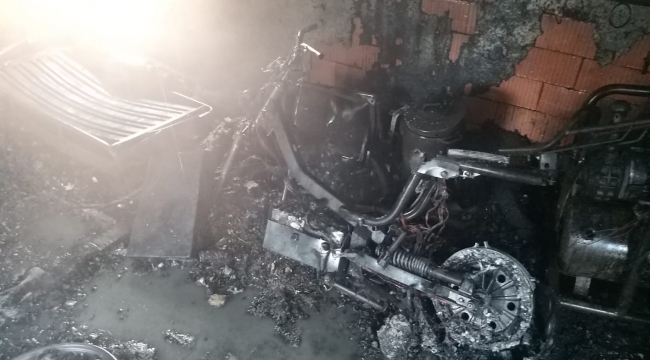 Karaman&#039;da korkutan yangın!