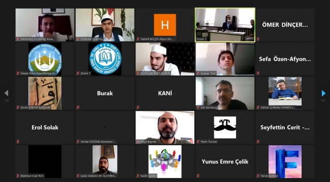 Kur&#039;an-ı Kerim&#039;i okuma yarışması yapıldı