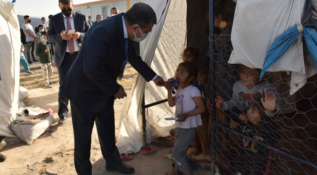 Vali Işık'tan mevsimlik işçilere ziyaret