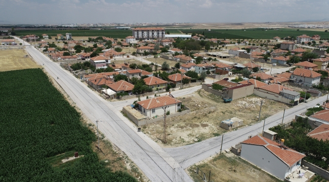 Bahçelievler Mahallesi’nin yolları asfaltlandı
