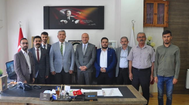 CHP'den Başkan Zorlu'ya ziyaret