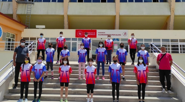 Karaman atletizm takımı Adana’da zirvede