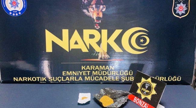 Karaman’da bonzai operasyonu: 1 tutuklama!