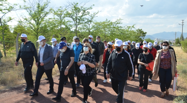 Karaman'da Çevre yürüyüşü etkinliği düzenlendi