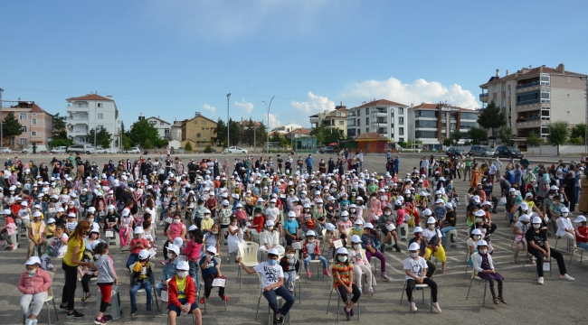 Karaman'da çocukları yüzü güldü!