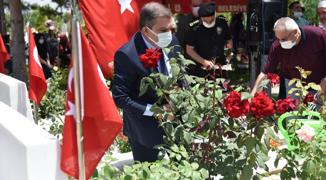 Karamanlı şehidimiz dualarla yâd edildi