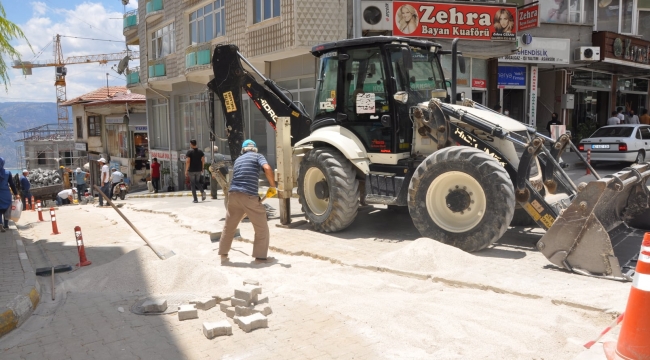 Kilitli parke çalışmaları devam ediyor