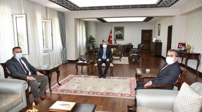 Kurum müdürlerinden Vali Işık’a ziyaret