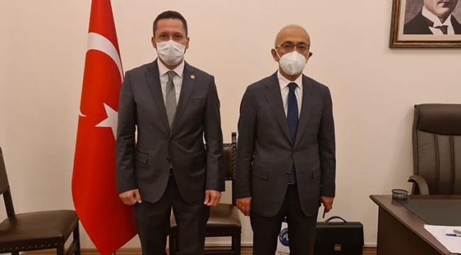 Vekil Eser’den Bakan Elvan’a ziyaret