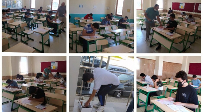 YKS öncesi deneme sınavı yapıldı