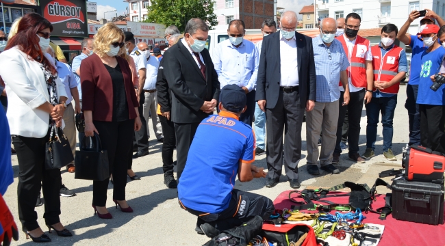 "AFAD Farkındalık Eğitimi Çadırı" kuruldu