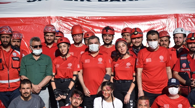 UMKE tatbikatı gerçeği aratmadı