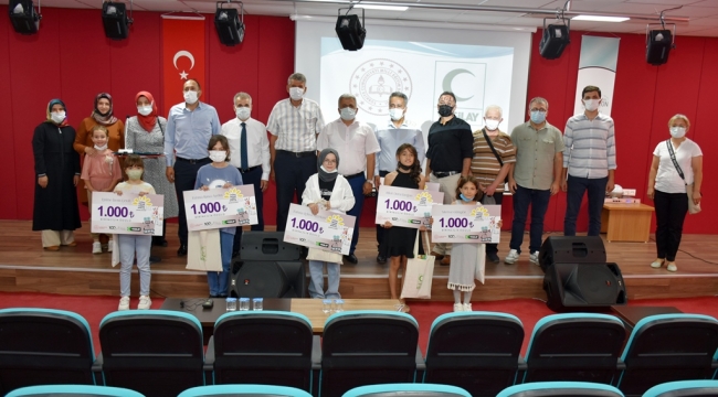 Yarışmanın ödülleri sahiplerini buldu