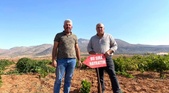 Başkan Bayram: “Üzümümüz Helaldir Yiyene”