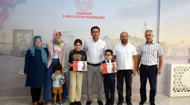 Karaman’da dereceye giren öğrenciler ödüllendirildi