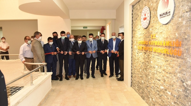 Karaman'da nüfus müdürlüklerinin açılışları yapıldı