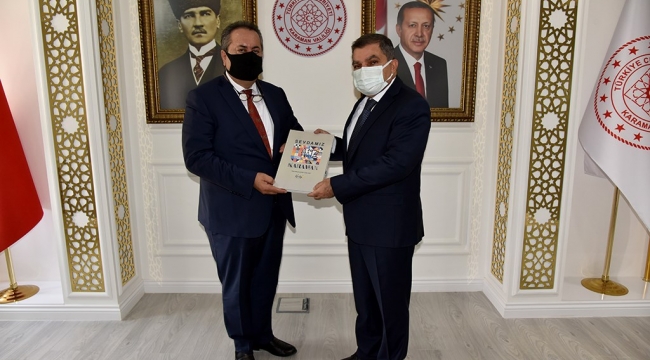 KARTAP'tan Vali Işık’a kitap tanıtımı