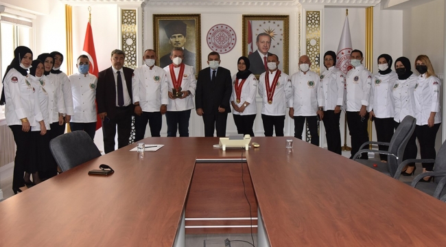 Türkiye Aşçılar Federasyonundan Vali Işık’a ziyaret