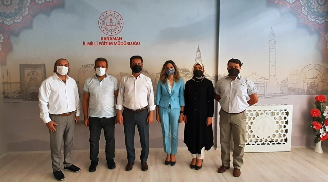 Çalışkan’a Projeleriyle İlgili Çalışmalarını Anlattı 