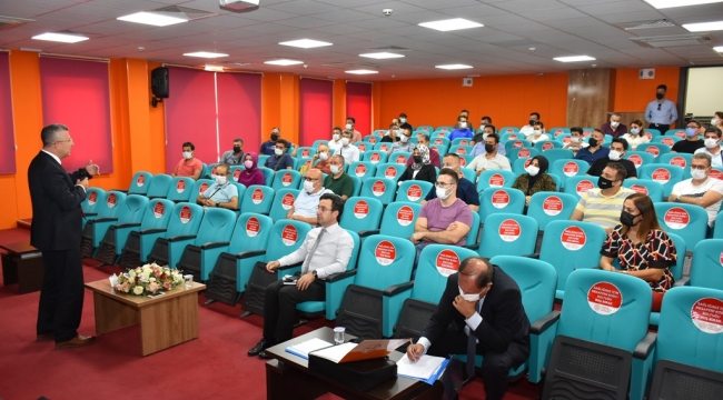 Daire Başkanı Okur Öğretmenlerle Buluştu