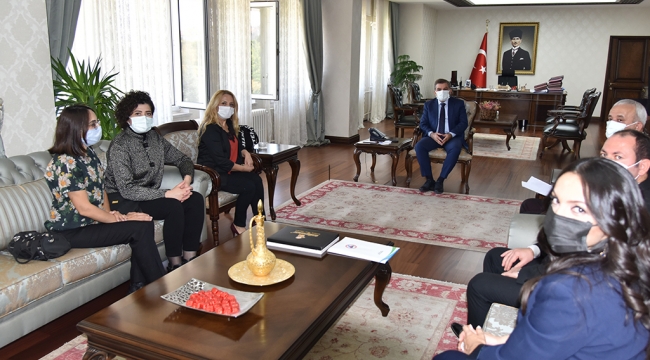 Kadın Girişimcilerden Vali Işık’a ziyaret