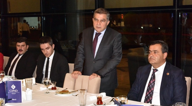 Kaymakam Çakır onuruna veda yemeği düzenlendi