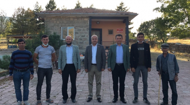 Ünver, köylerde sorunlara kulak verdi