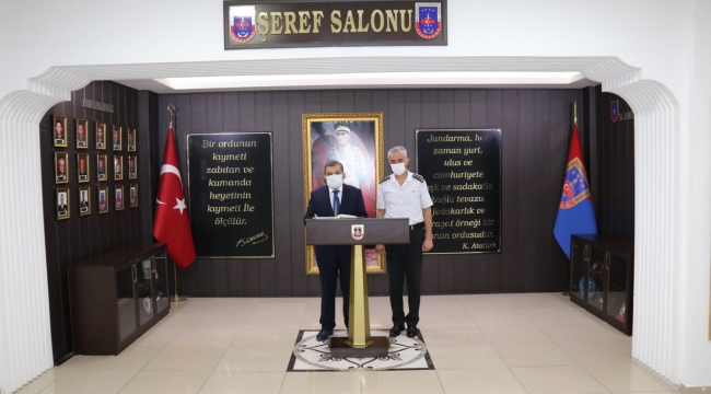 Vali Işık’tan Çetinkaya’ya Hayırlı Olsun Ziyareti