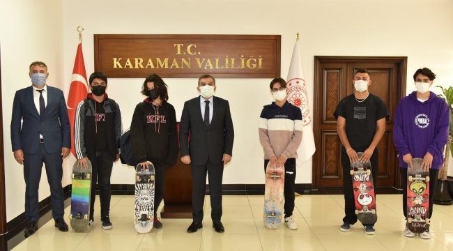 Gençler Hayallerindeki Kaykay Pistine Kavuştu