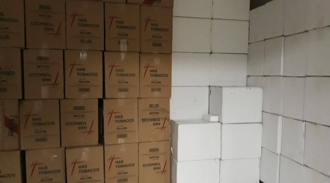 1 milyon 500 bin makaron ele geçirildi