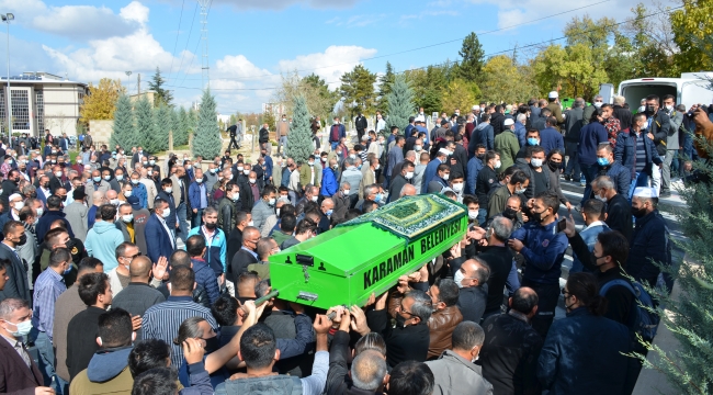 Kazada ölen öğretmenin cenazesi defnedildi