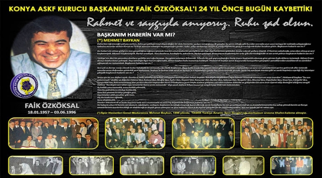 Başkanım haberin var mı?