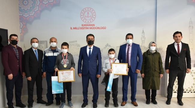 Karaman BİLSEM Öğrencilerinden Dünya Birincilikleri