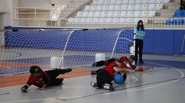 Karaman'da Goalball heyecanı sona erdi