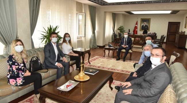 ÇESODER yeni yönetiminden Vali Işık’a ziyaret