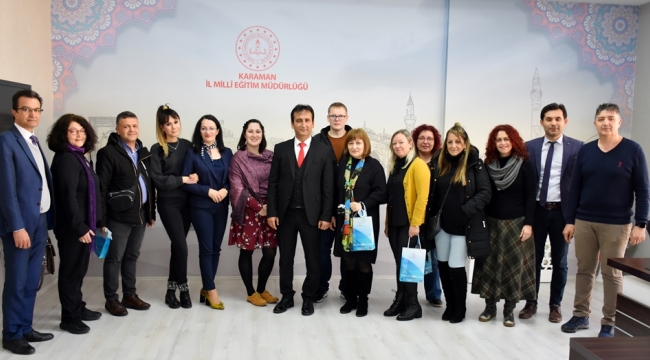 Avrupalı Eğitimcilerden Çalışkan’a ziyaret