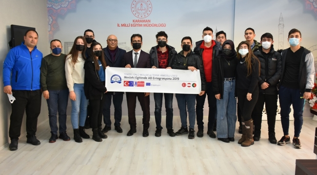 İzlenimlerini İl Müdürü Çalışkan’a Anlattılar