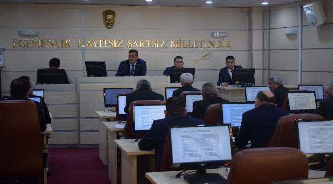 Şubat ayı toplantısı başladı