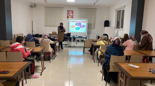 Aile içi eğitim düzenlendi