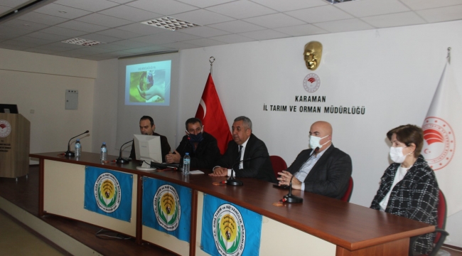 Elmada Biyoteknik ile mücadele eğitimi verildi