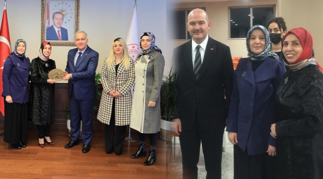 İlk ziyaret Bakan Soylu'ya oldu