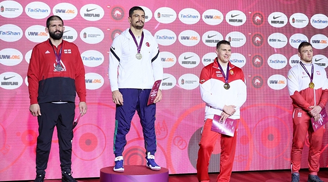 Milli Sporcu Taha Akgül 9. Kez Avrupa Şampiyonu