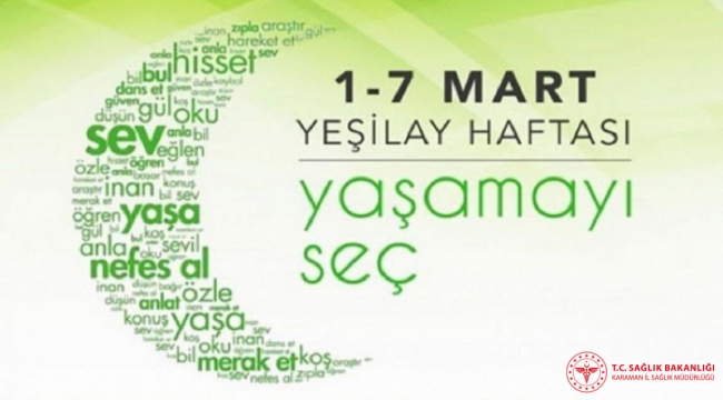 Yeşilay Haftası kutlanıyor