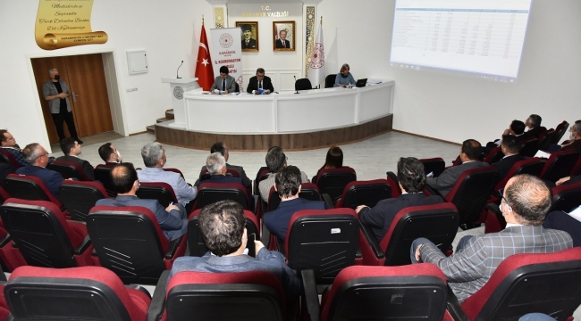 Kamu yatırımları değerlendirildi