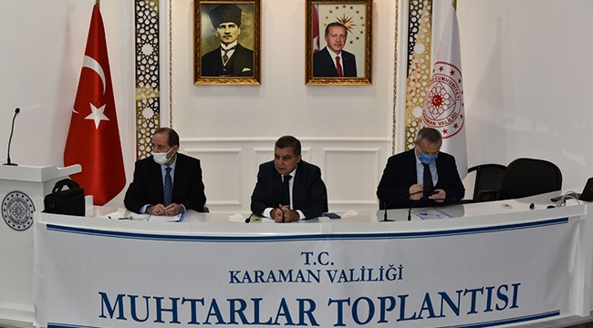 Muhtarlar anlattı Vali Işık dinledi